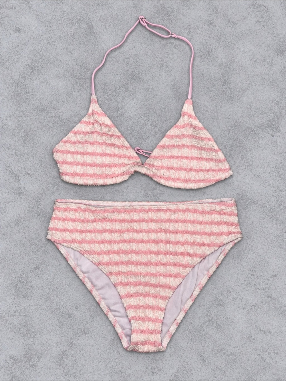 NWT - RoseSeek Girl's Tie Dye Smocked 2 Piece Bikini - Size 14YR Swimsuit